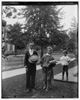 Lester, Willie and Paul Henderson, neighbors of Wilbur and Orville Wright in Dayton, Ohio.

