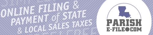 Online Filing & Payment of State and Local Sales Taxes