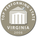 Top Performing State - Virginia 2008