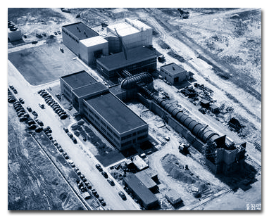Photo image of aerial view of Glenn Research Center Wind Tunnel