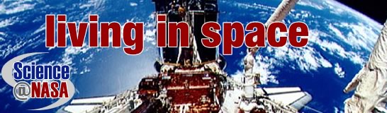 Living in Space Banner