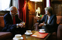 Secretary Chertoff and Home Secretary Jacqui Smith