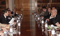 Secretary Michael Chertoff with Mexican leaders
