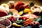 An assortment of healthy foods