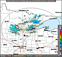 Local Radar for Duluth, MN - Click to enlarge