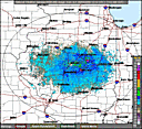 Local Radar for Central Illinois - Click to enlarge