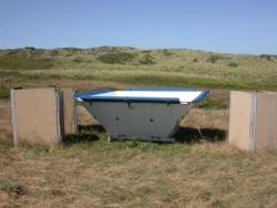 The integrated 915-MHz wind profiler and Radio Acoustic Sounding     System (RASS) at Bodega Bay, California.