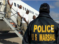 Transporting Prisoners to Jail, via Airplane