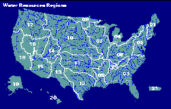 Map of Water Resources Regions