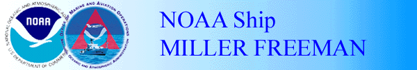 NOAA Ship MILLER FREEMAN Banner