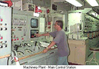 Photo of Machinery Plant Main Control Station
