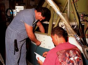 January 26, 1999 - Mounting of Video Camera on 2nd Stage Rocket  