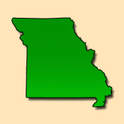 Image: Missouri state map