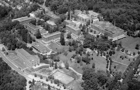 Aerial view of NBS circa 1940