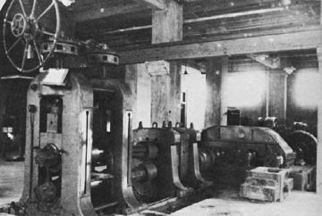 Experimental rolling mill