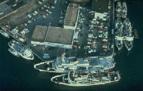 Aerial Photograph of Marine Operations Center, Atlantic