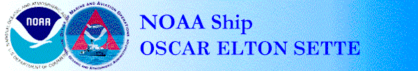 NOAA Ship OSCAR ELTON SETTE Banner