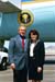 President George W. Bush met Barbara Lockwood upon arrival in Phoenix, Arizona, on Friday, March 26, 2004.  Lockwood is an active volunteer with Keep Phoenix Beautiful, a local affiliate of Keep America Beautiful.