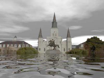 Slow moving category 4 Hurricane Flooding