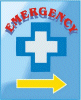 Emergency Hospital sign