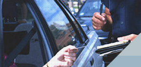 Police Officer writing a ticket