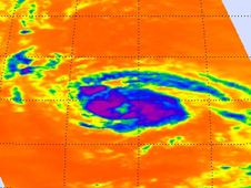 AIRS image of Ike