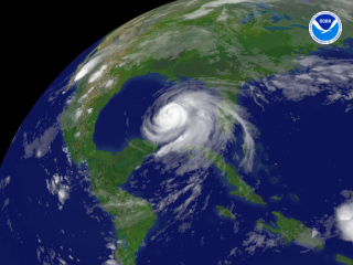 Hurricane Ike regional imagery, 2008.09.11 at 0845Z. Centerpoint Latitude: 25:08:23N Longitude: 88:11:27W.
