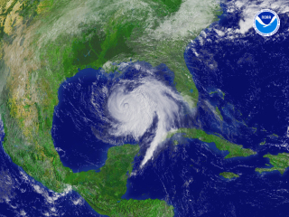 Hurricane Ike regional imagery, 2008.09.11 at 1445Z. Centerpoint Latitude: 25:46:50N Longitude: 88:29:05W.
