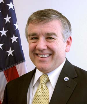NOAA image of Jack Hayes, newly appointed assistant administrator for weather services and director of the NOAA National Weather Service.