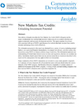 New Markets Tax Credits: Unlocking Investment Potential