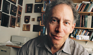 Robert Langer seated in his office
