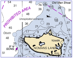 Example of NOAA Raster Navigational Chart