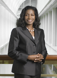 Lisa Hamilton, President of the UPS Foundation.