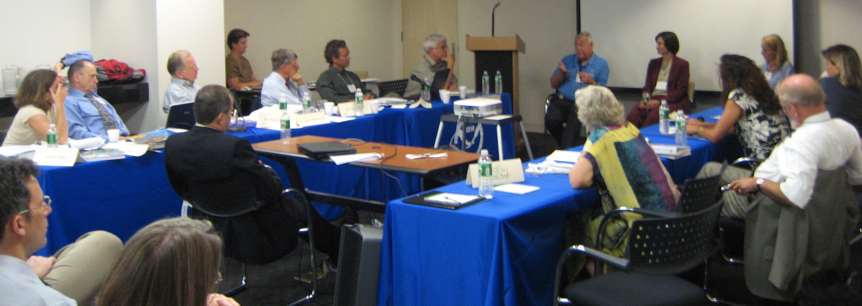 During the review, the Blue Ribbon panel spoke with CRCP stakeholders to hear their perspectives on the program. 