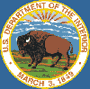 Department of the Interior logo; link to DOI home page
