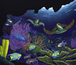 wyland painting of coral reef