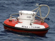 Image of NOAA DART II buoy at sea