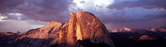 Half Dome, Yosemite National Park by D. Peck
