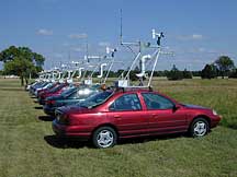 A fleet of mobile mesonets