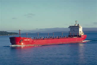 Image of lake freighter