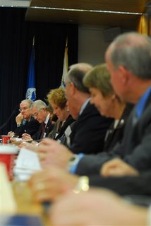 Members of the Homeland Security Advisory Council at their January '08 meeting.