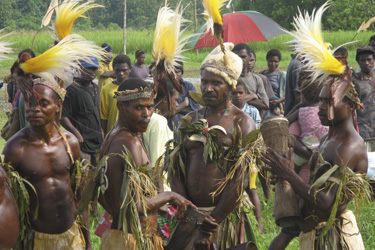 Dancers from Josphstaal, a very remote area of Papua New Guinea.