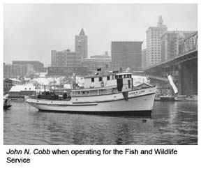 Ship while operated by Fish and Wildlife service 