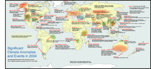 Selected Global Significant Events for 2004