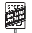 Obey the sign