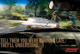 Tell them you are running late.