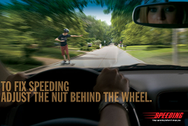 Adjust the nut behind the wheel.