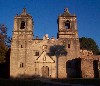 Mission Concepción Church at Sunset