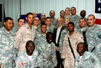 In Iraq, Chertoff Leads 178 Servicemembers in Oath of Allegiance