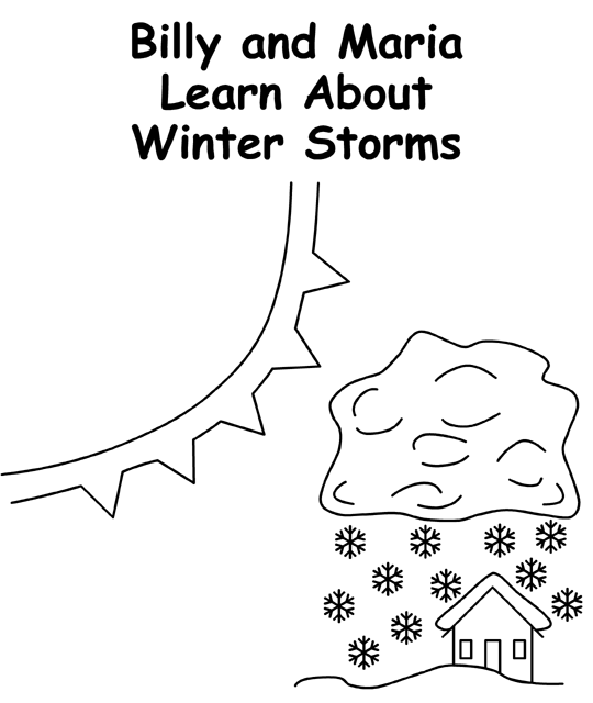 Cover from Billy and Maria Learn About Winter Weather, Part 3